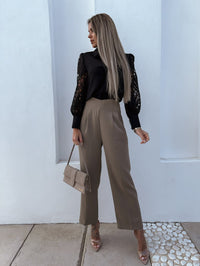 Bluzka Lilou | Jedwabista damska bluzka