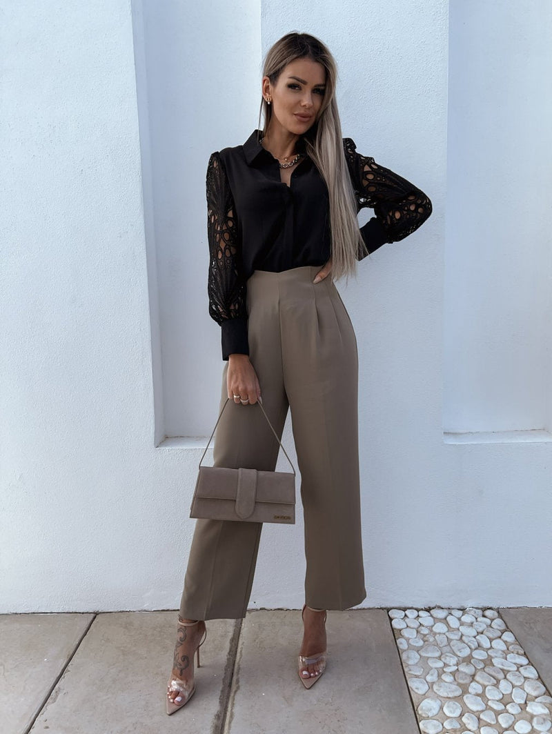 Bluzka Lilou | Jedwabista damska bluzka