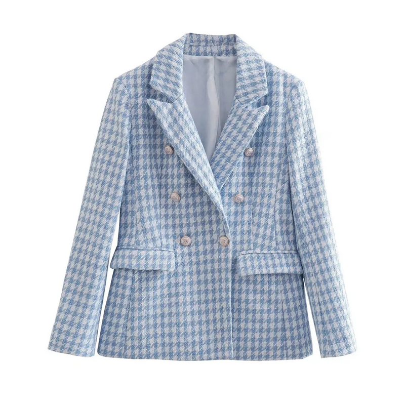 Marynarka Angeli Tweed | Ponadczasowa i Stylowa