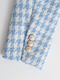 Marynarka Angeli Tweed | Ponadczasowa i Stylowa