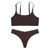 Seksowny bezszwowy zestaw bielizny | Super wygodna bielizna na każdy dzień!