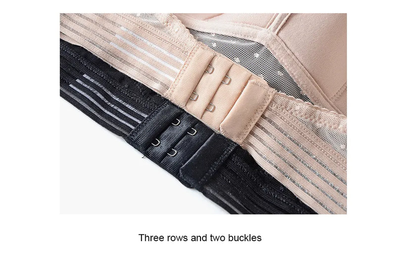 Bezszwowy biustonosz | Z modną siateczką w kropki