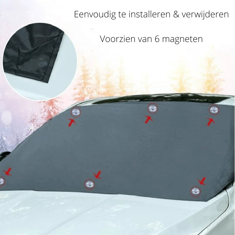 Magnetische Voorruit Beschermer | Perfect tegen sneeuw & zonnenstralen