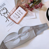 Biustonosz push-up bez ramiączek | Z wygodnym zapięciem z przodu!