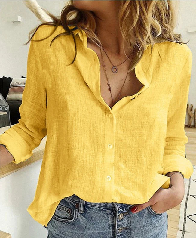Vardi Dante Chloë Casual Blouse | Een Stoere & Luchtige Damesblouse