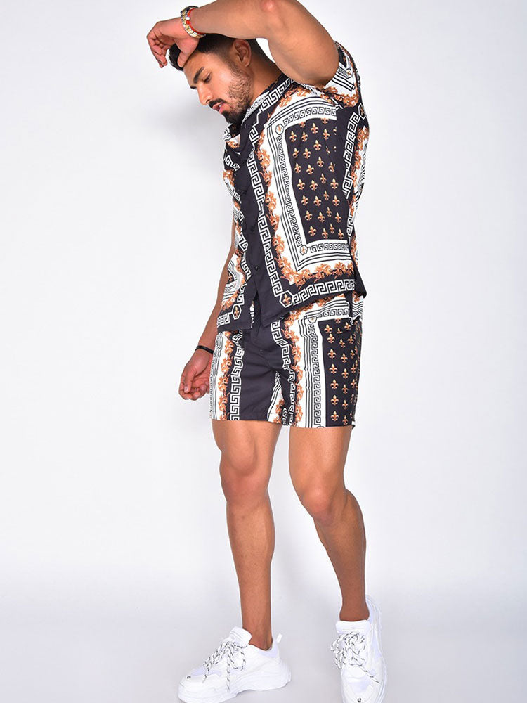 Vardi Dante™ hawajski zestaw ubrań | Seksowny i kolorowy zestaw dla mężczyzn