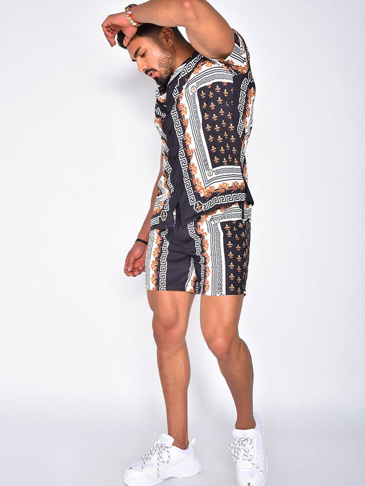 Vardi Dante™ hawajski zestaw ubrań | Seksowny i kolorowy zestaw dla mężczyzn