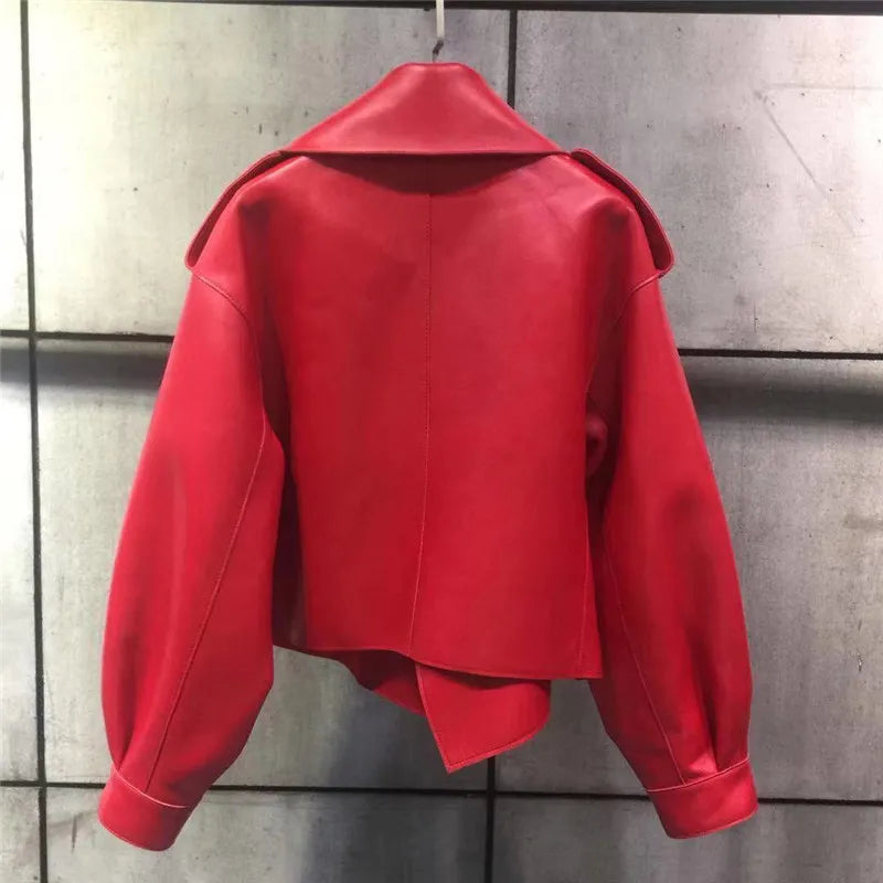 Carmelie Kurtka Skórzana | Retro i Stylowa