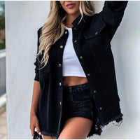 Rikka Kurtka Dżinsowa | Modna i Stylowa