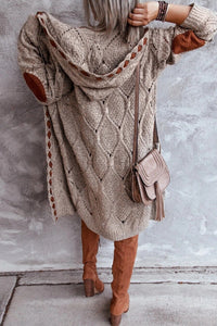 Vardi Dante™ Evelyn | Stijlvol Lang Vest - Comfy met Capuchon