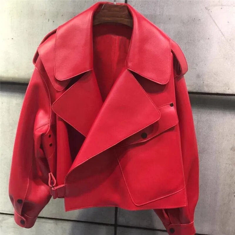 Carmelie Kurtka Skórzana | Retro i Stylowa