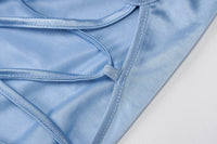 Sukienka Minnie Satin | Versla de nacht in een glanzende mini jurk