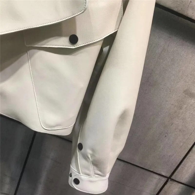 Carmelie Kurtka Skórzana | Retro i Stylowa