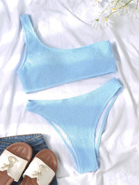 Janice bikini na jedno ramię | Z pięknym dopasowaniem