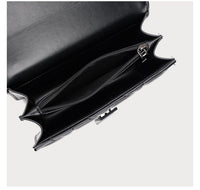 Lilly Luxury torebka | Designerska vintage torebka z wzorem w kratę.