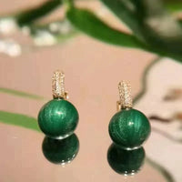 Green Pearls Oorbellen | Elegantie en stijl in 1 ontwerp!