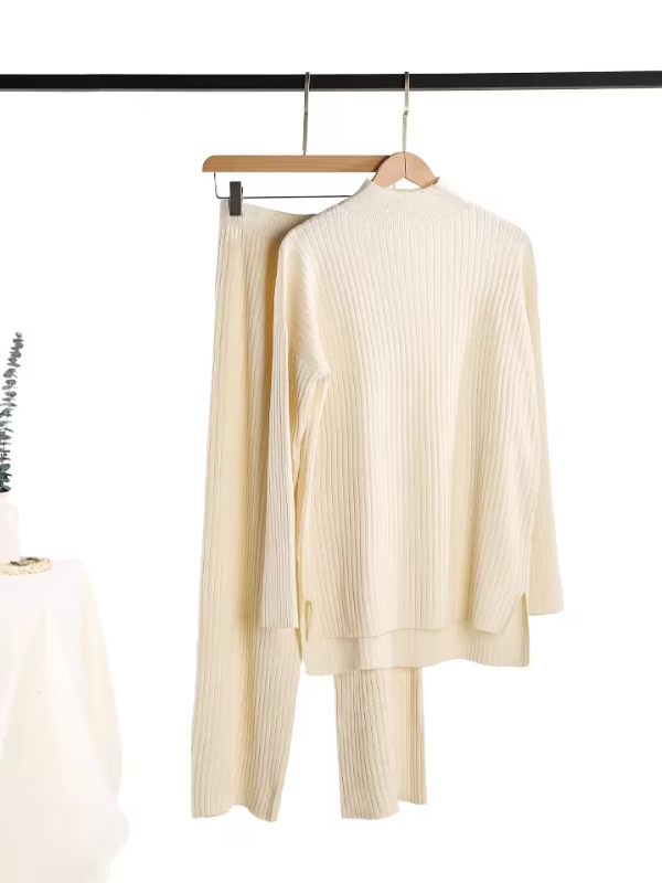 Miles Zestaw Dzianinowy | Klasyczny i Stylowy