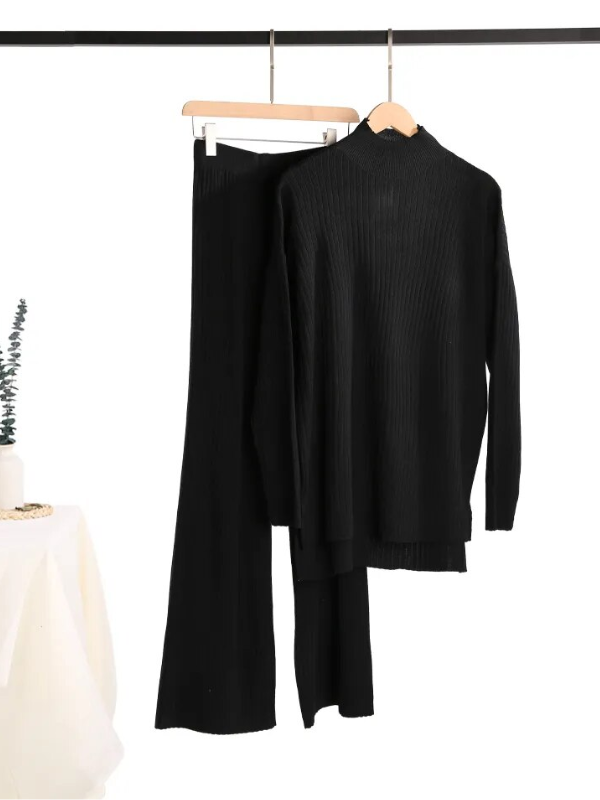 Miles Zestaw Dzianinowy | Klasyczny i Stylowy