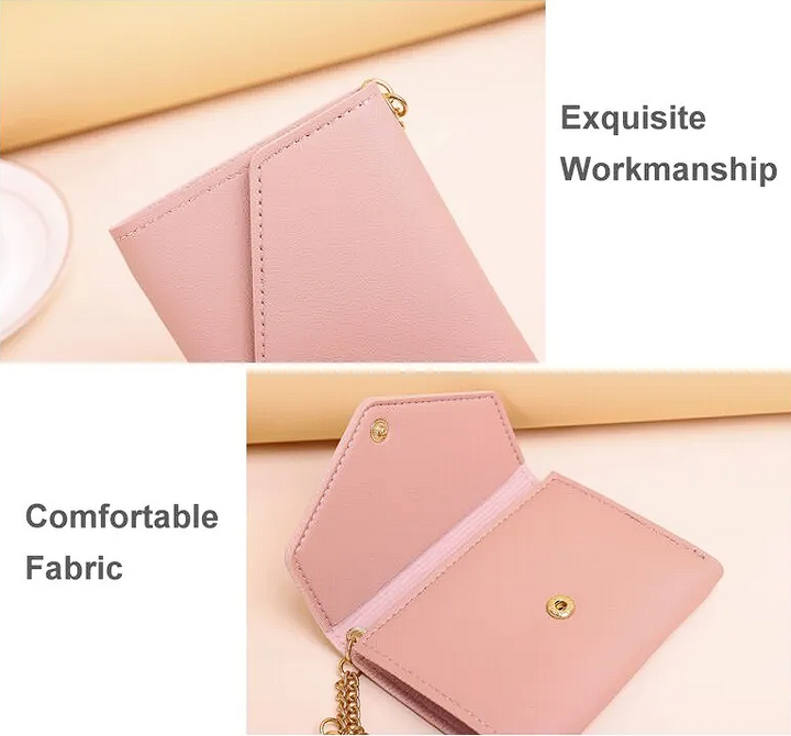 Mini portemonnee met kwastjeshanger | Stijlvol & Compact