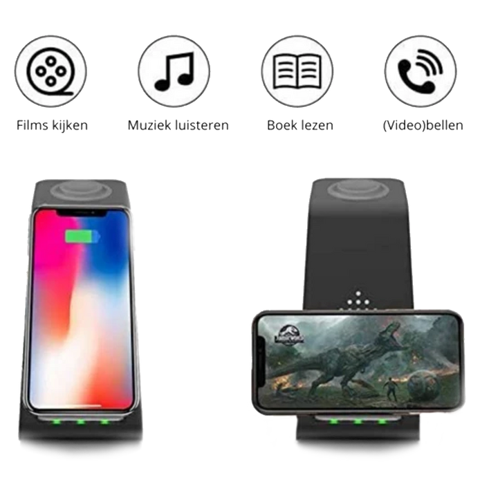 Allescharger™ 3-in-1 Oplader voor Apple & Samsung | De enige oplader die je nodig hebt!