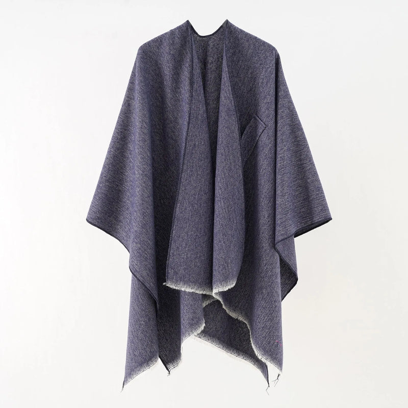 Mia Kasjmier Poncho | Retro i Stylowy