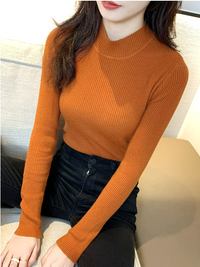 Lorrie kaszmirowy sweter golf | Stylowy i ciepły