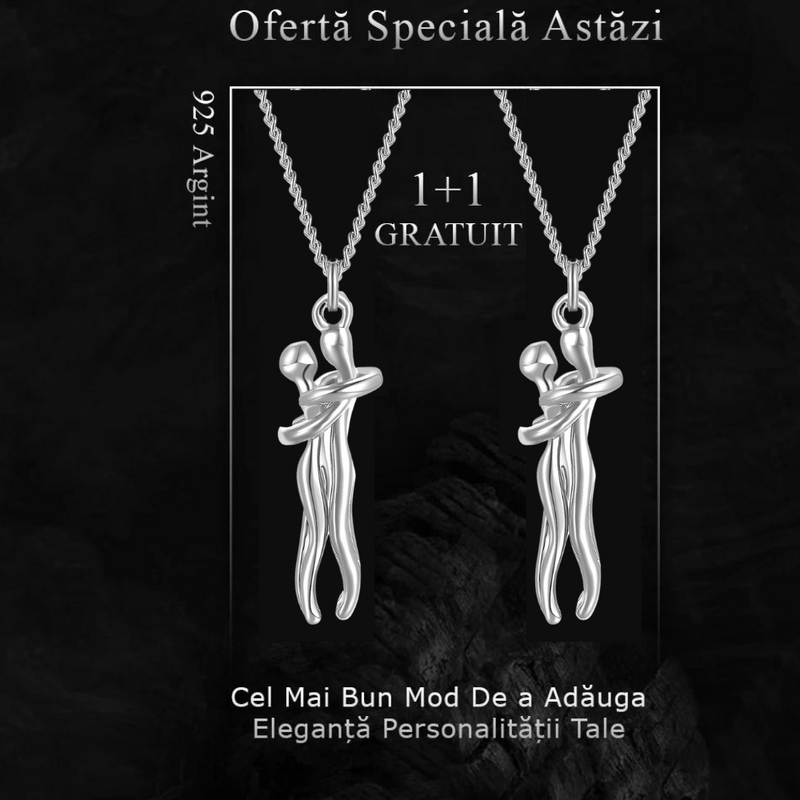 Naszyjnik z zawieszką dla par | Pełen miłości i stylowy