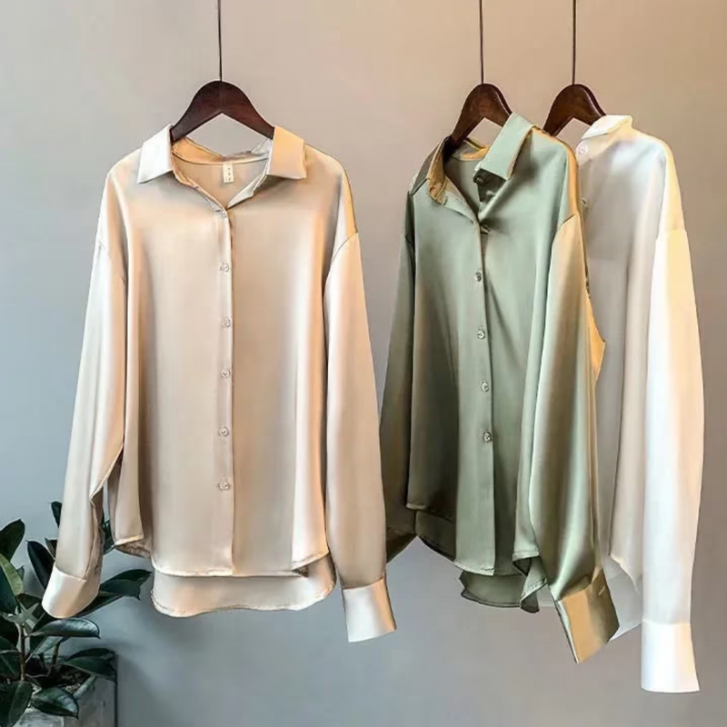 Bluzka Regine Zijden | Retro i Klasyczna