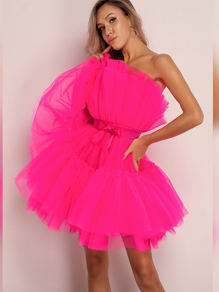 Sukienka Tessa Tulle | Świąteczna sukienka z unikalnym wzorem