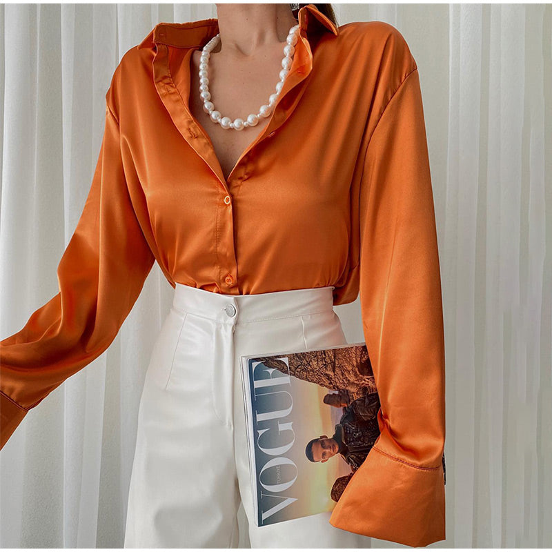 Bluzka Sammie Satin | Idealna bluzka na każdą okazję!