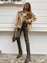 Rachel Fleece Jas | Wygodny i Stylowy