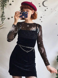 Maan siateczkowy top | Stylowy i seksowny