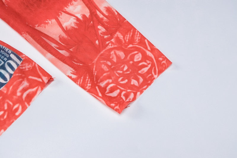 Arty Mesh Top | Dodaj odrobinę pazura do swojej stylizacji