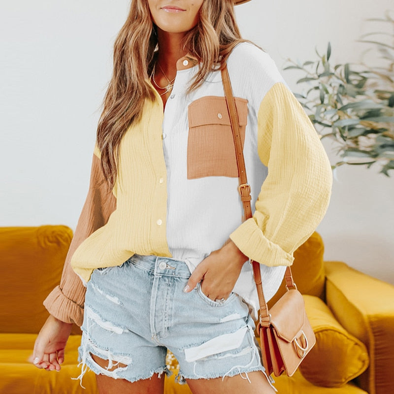 Bluzka Lori | Z letnimi kolorami