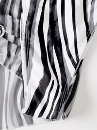 Gigi 3-częściowy zestaw | Idealny zestaw; Bikini z narzutką