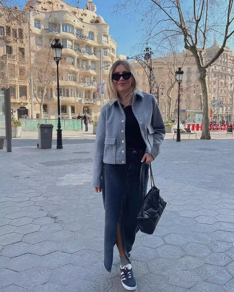 Callie kurtka jesienna | Stylowa i odważna