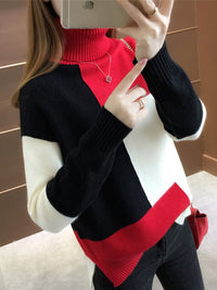 Benthe Color Block Sweter | Wygodny i stylowy