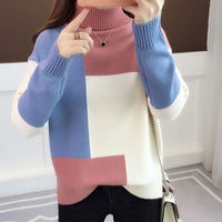 Benthe Color Block Sweter | Wygodny i stylowy