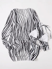 Gigi 3-częściowy zestaw | Idealny zestaw; Bikini z narzutką