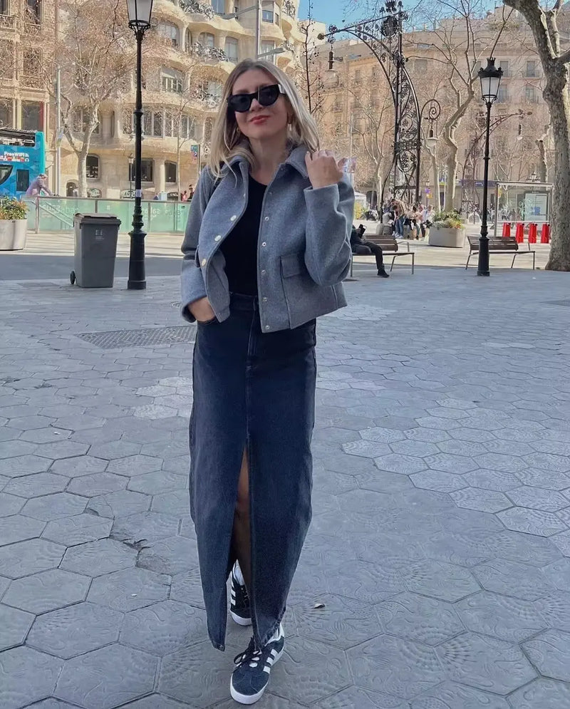 Callie kurtka jesienna | Stylowa i odważna