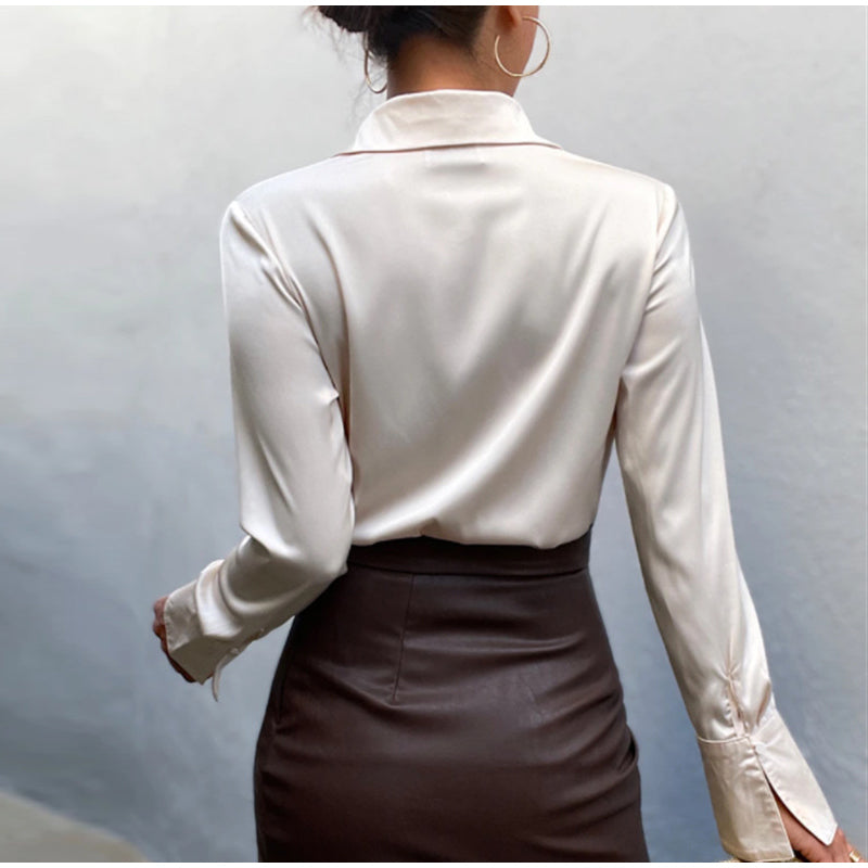 Bluzka Sammie Satin | Idealna bluzka na każdą okazję!