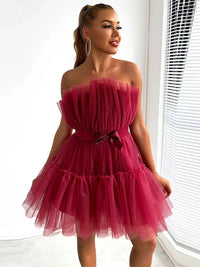 Sukienka Tessa Tulle | Świąteczna sukienka z unikalnym wzorem