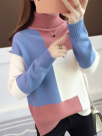 Benthe Color Block Sweter | Wygodny i stylowy