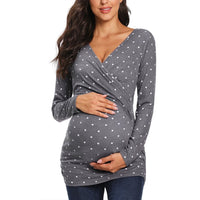 Koszulka do karmienia piersią | Łatwe karmienie dzięki otworom przy piersi