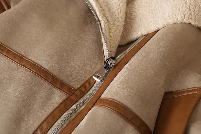 Rachel Fleece Jas | Wygodny i Stylowy