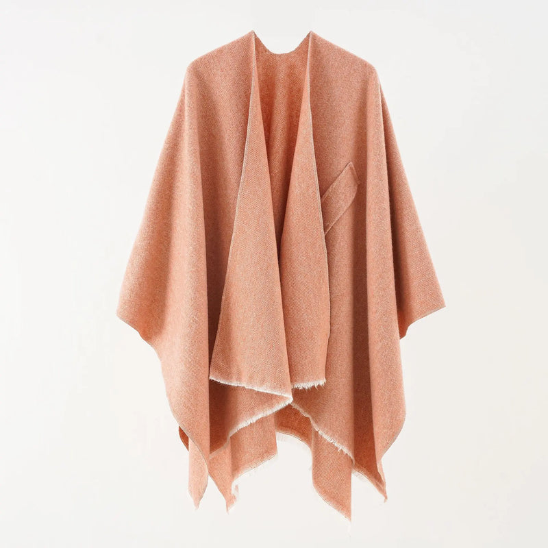 Mia Kasjmier Poncho | Retro i Stylowy