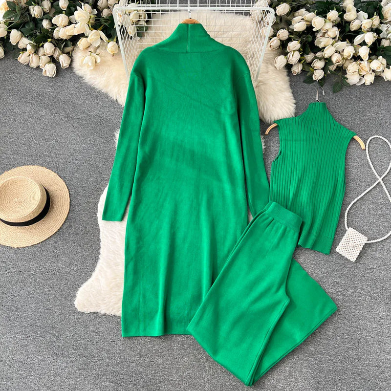 Julie 3-częściowy zestaw wypoczynkowy | Modny i wygodny