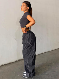 Biba Baggy Spodnie | Unikalny streetwear design