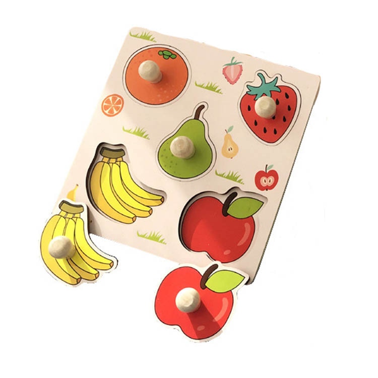 Houten Kinderpuzzle | Spelenderwijs oefenen met de oog-handcoördinatie