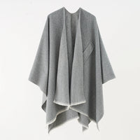 Mia Kasjmier Poncho | Retro i Stylowy